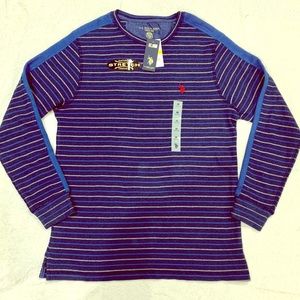 *Reduced $ US Polo Assn Long Sleeve Stripe Thermal